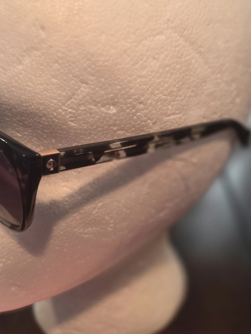 Kate Spade Women's Tortoiseshell Cat-Eye Sunglasses with Pink Case